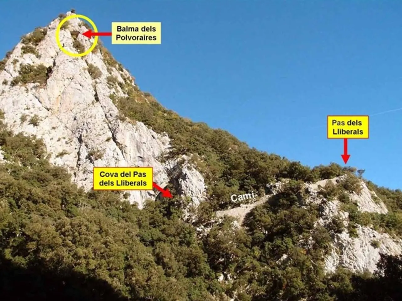 Photograph of PAS DELS LIBERALS, COVA DEL