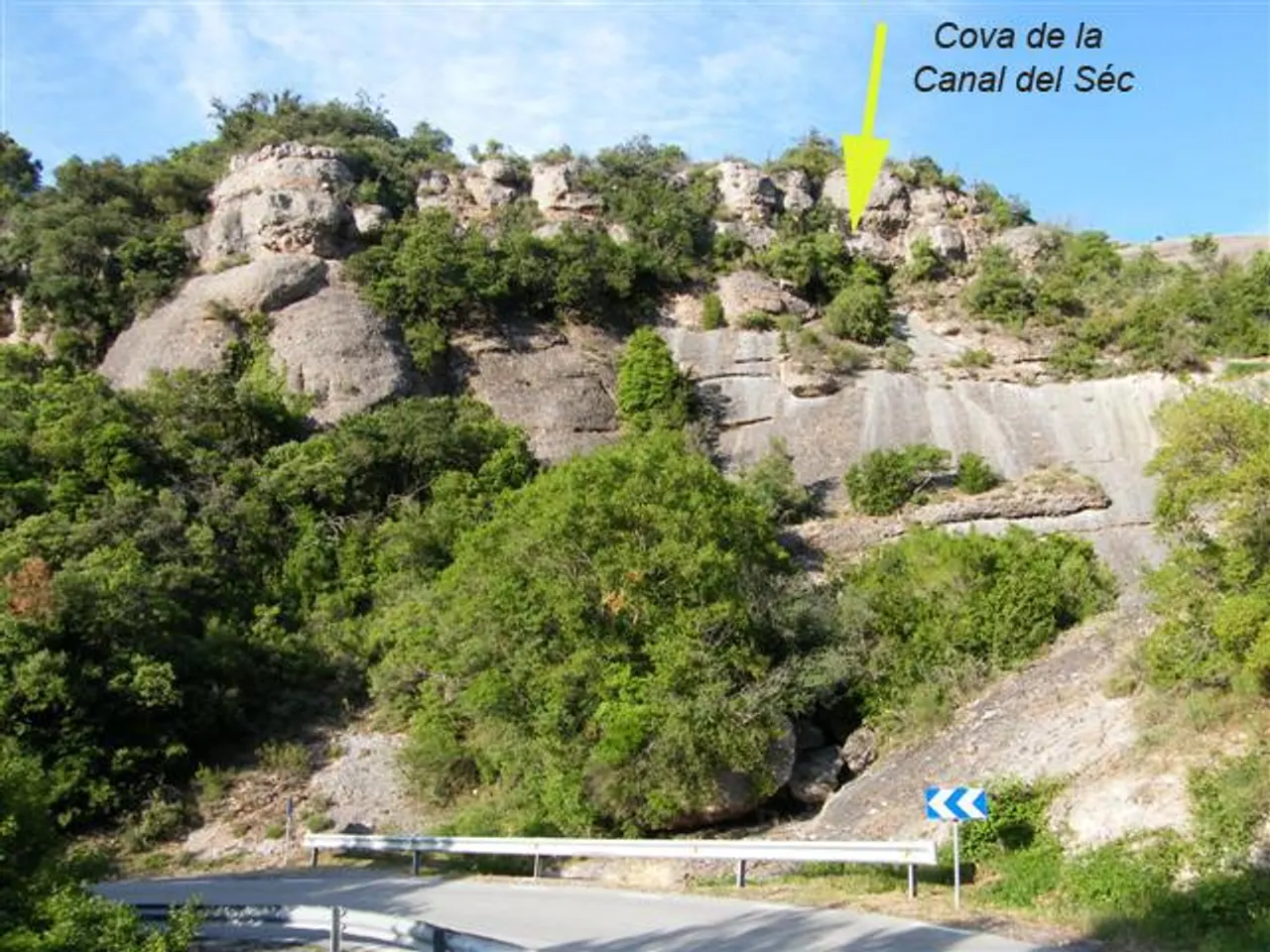 Photograph of CANAL DEL SÉC, COVA DE LA