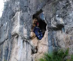 Fotografia de PENJADA DEL BARRANC FONDO, COVA (1 de 4)