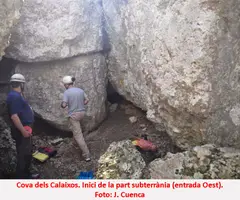 Fotografia de CALAIXOS DE L'ERELDO, COVA DELS (2 de 6)