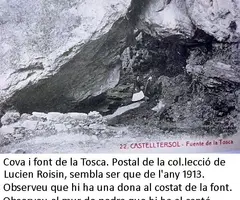 Photograph of FONT DE LA TOSCA, COVA DE LA (4 of 4)