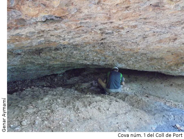 Fotografia de COLL DE PORT, COVA Nº1 DE (2 de 2)