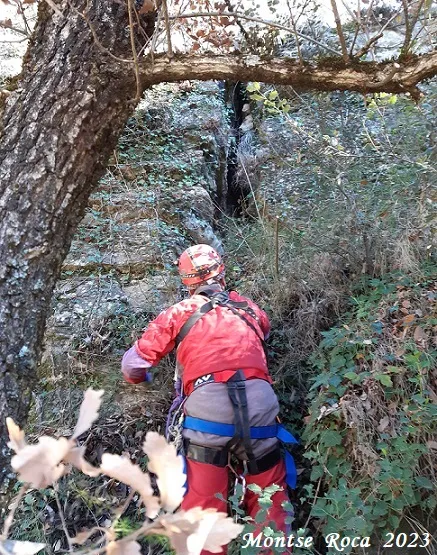 Fotografía de CINGLE DEL TIO DEL MOLÍ, ESCLETXA DEL (1 de 8)