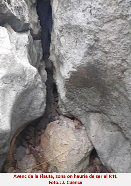 Fotografía de FLAUTA, AVENC DE LA (2 de 2)