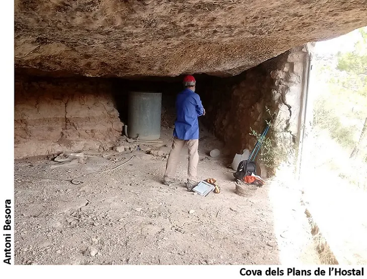Fotografia de PLANS DE L'HOSTAL, COVA DELS (2 de 2)