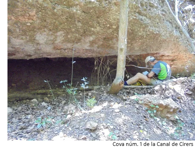Fotografia de CANAL DE CIRERS, COVA Nº1 DE LA (1 de 1)