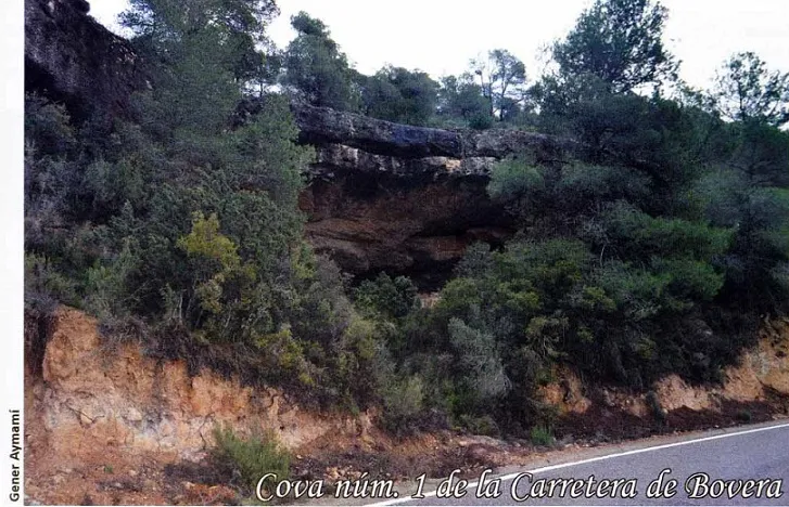 Photograph of CARRETERA DE BOVERA, COVA Nº1 DE LA (1 of 1)
