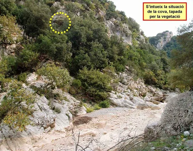 Photograph of RIERA D'ESCALES, COVA DE LA (1 of 7)