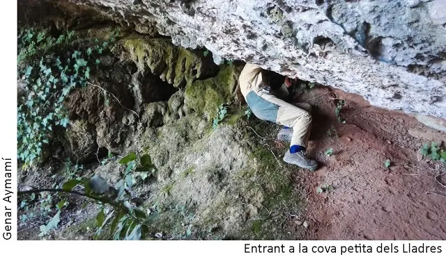 Fotografia de LLADRES, COVA PETITA DELS (2 de 2)