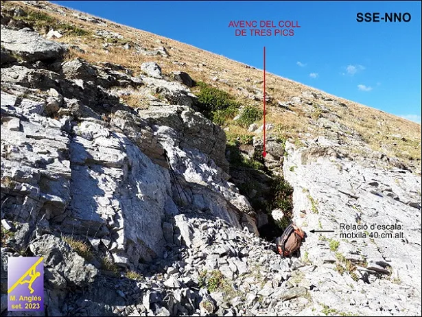 Fotografía de COLL DE TRES PICS, AVENC DEL (2 de 4)