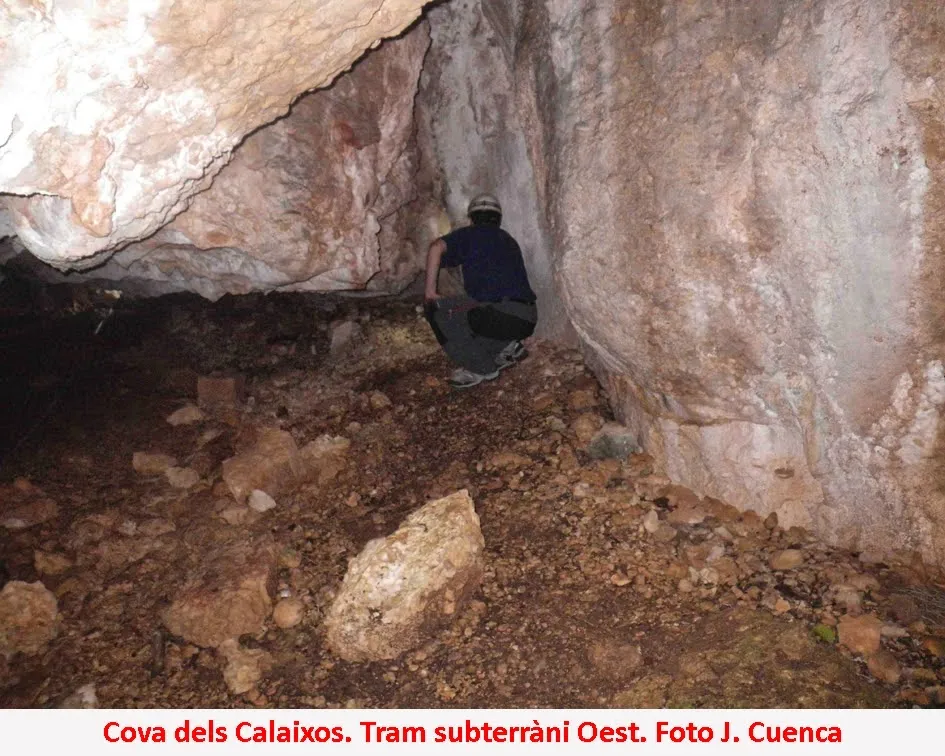 Fotografia de CALAIXOS DE L'ERELDO, COVA DELS (3 de 6)