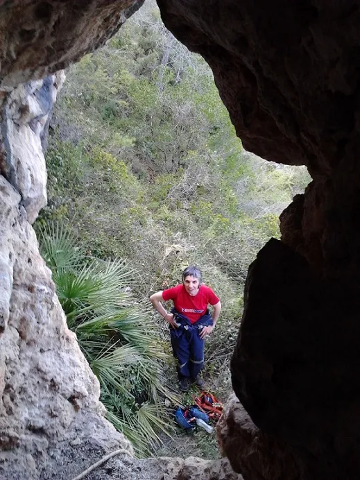 Fotografia de PENJADA DEL BARRANC FONDO, COVA (2 de 4)