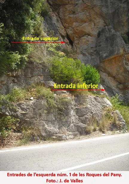 Fotografía de ROQUES DEL PANY, ESQUERDA Nº1 DE LES (1 de 3)