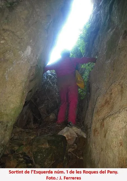 Fotografía de ROQUES DEL PANY, ESQUERDA Nº1 DE LES (3 de 3)
