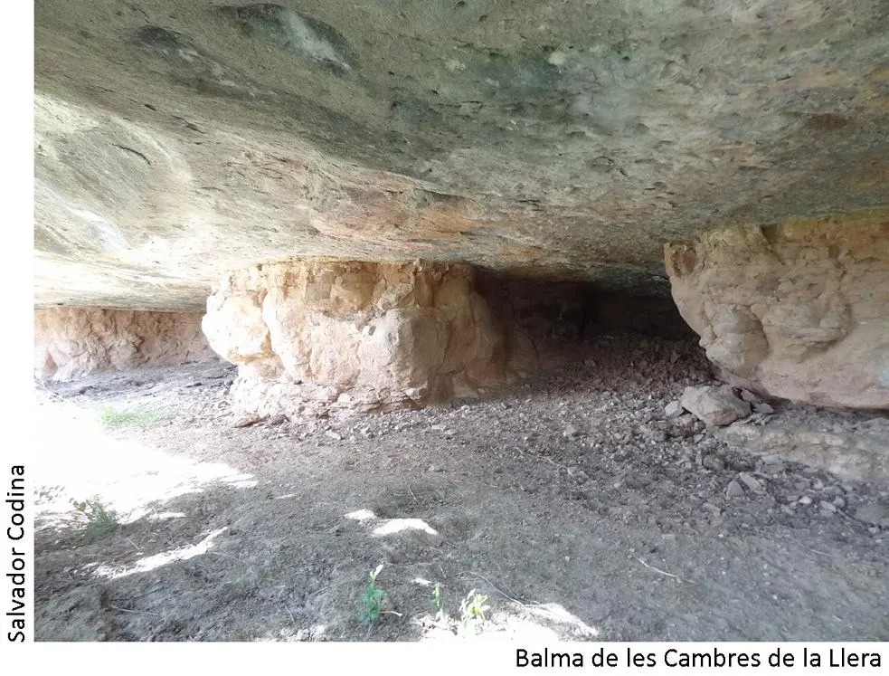 Photograph of CAMBRES DE LA LLERA, BALMA DE LES (2 of 2)