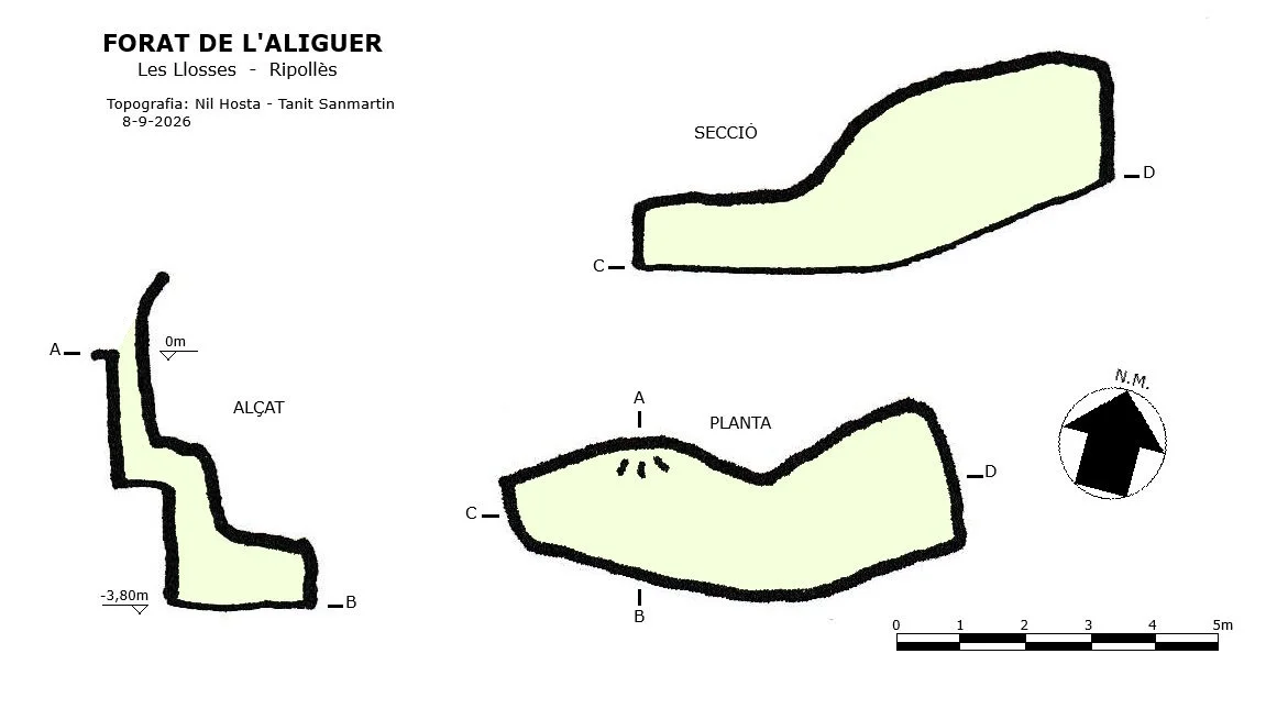 Topografia de Forat de l'Aliguer