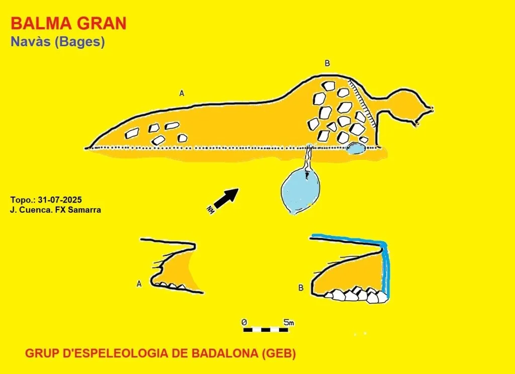 Topografia de Balma Gran