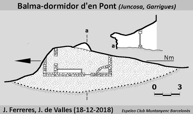 Topographie de PONT, BALMA-DORMIDOR D'EN