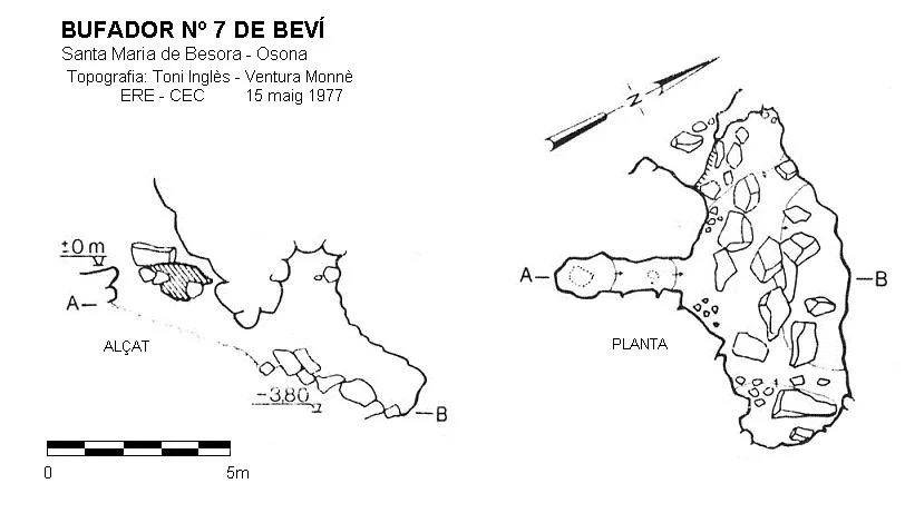 Topografia de BEVÍ, BUFADOR Nº7 DE
