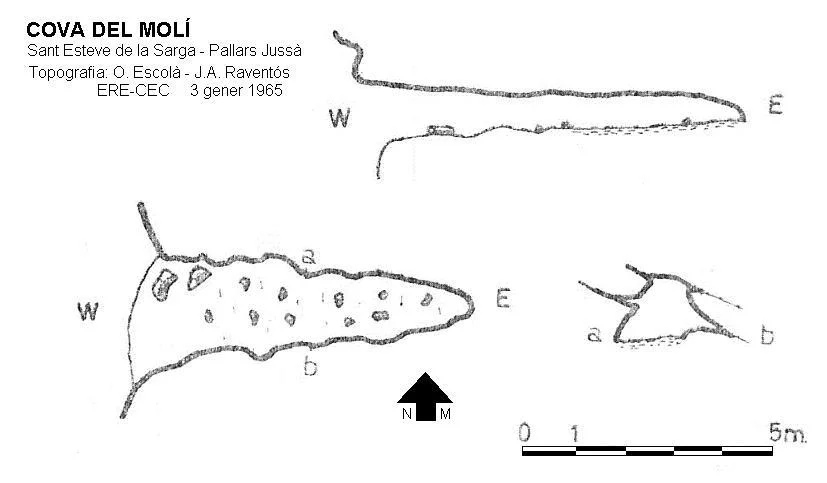 Topografia de MOLÍ, COVA DEL