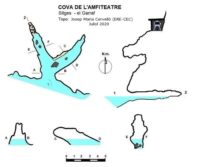 Survey of AMFITEATRE, COVA DE L'