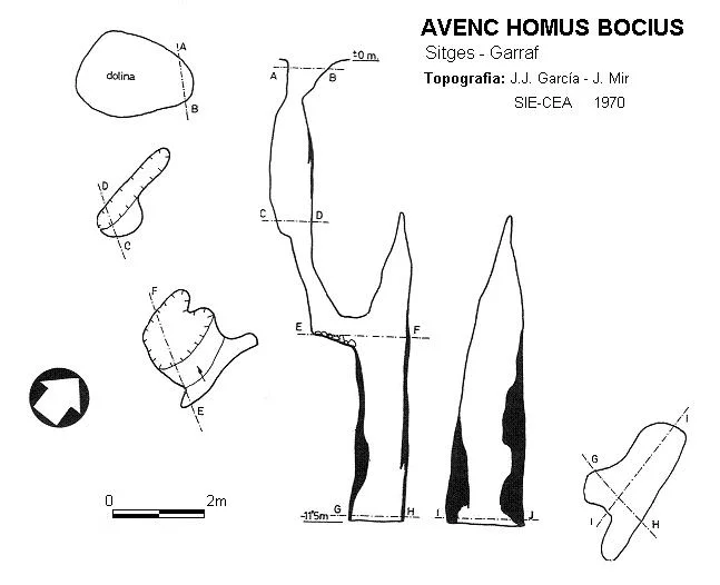 Topografia de HOMUS BOCIUS, AVENC