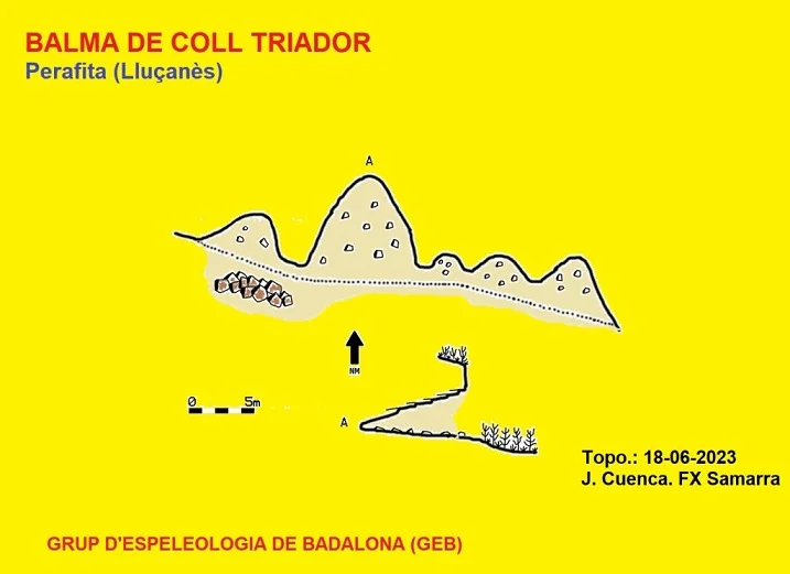 Survey of COLL TRIADOR, BALMA DEL