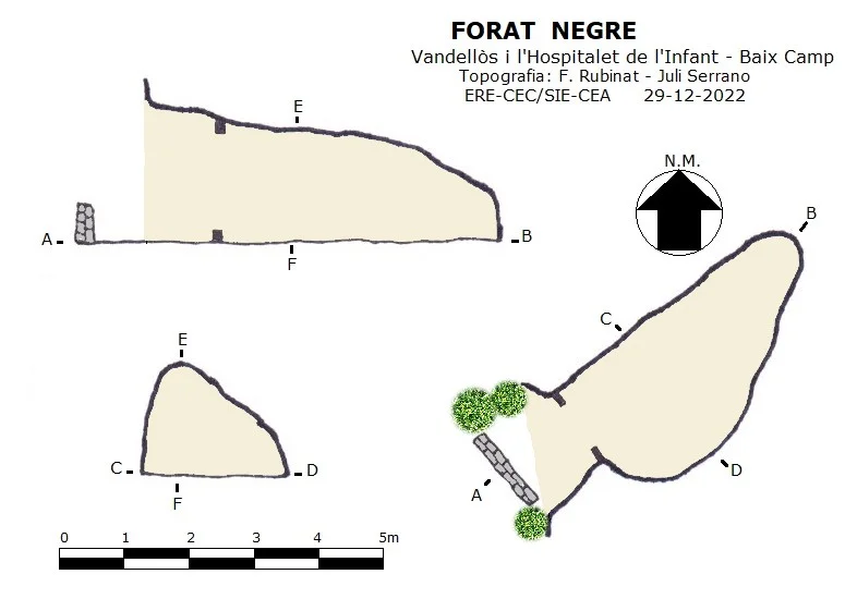 Topografía de NEGRE, FORAT