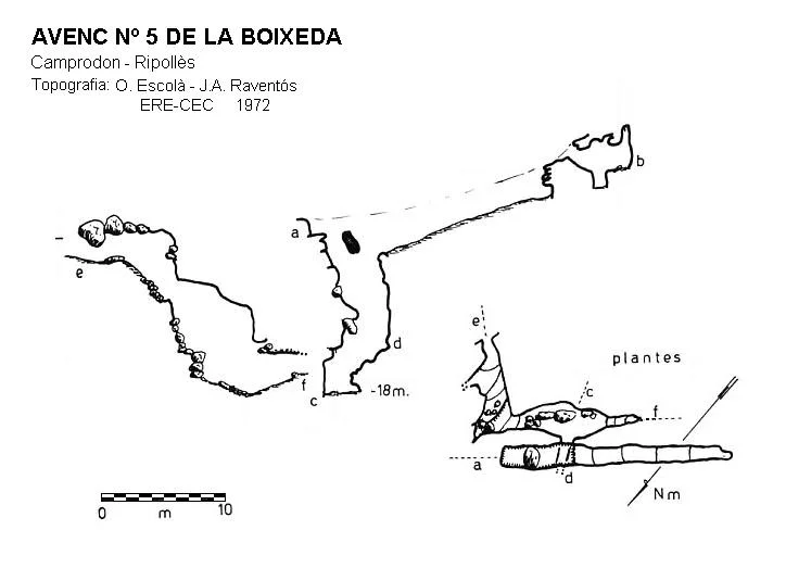 Survey of BOIXEDA, AVENC Nº5 DE LA