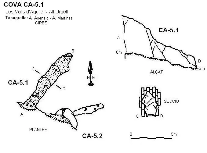 Topographie de CA-5-1