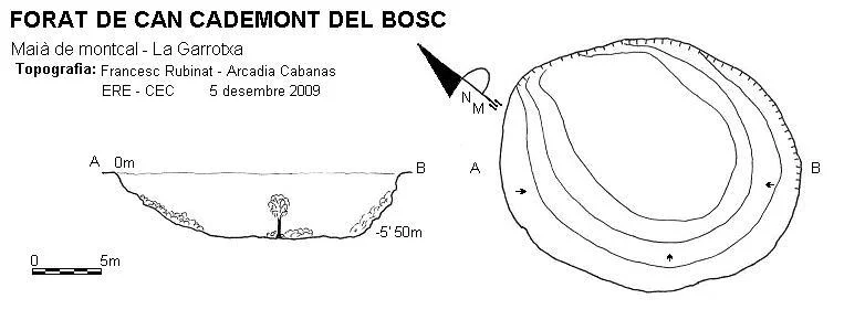 Survey of CAN CADEMONT DEL BOSC, FORAT DE