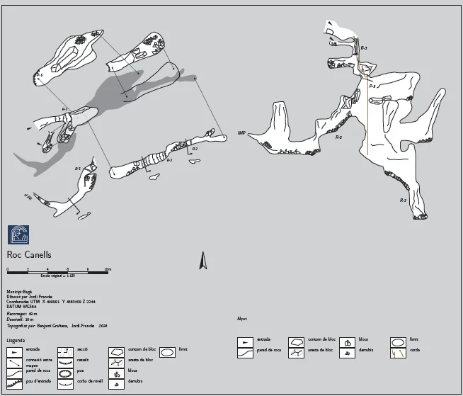 Survey of ROCS DE CANELLS, GRALLER DELS
