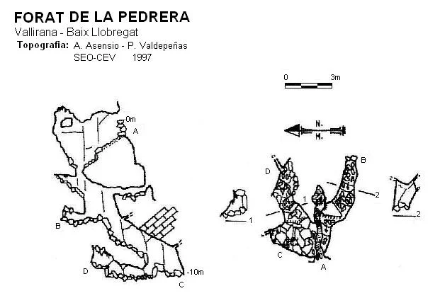 Topografía de PEDRERA, FORAT DE LA
