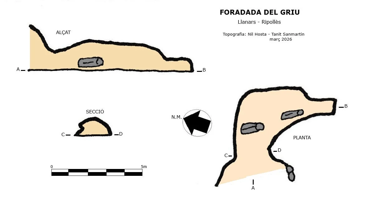Survey of GRIU, FORADADA DEL