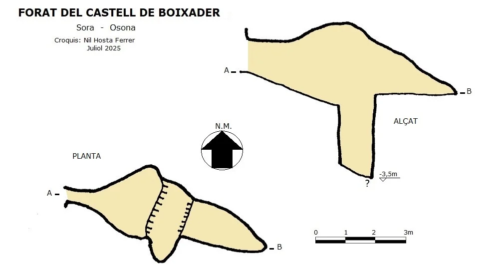 Survey of CASTELL DE BOIXADER, FORAT DEL