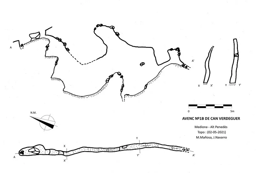 Topografia de CAN VERDEGUER, AVENC 1B DE