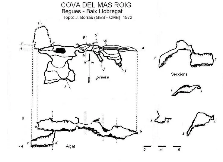 Topografia de MAS ROIG,  COVA DEL