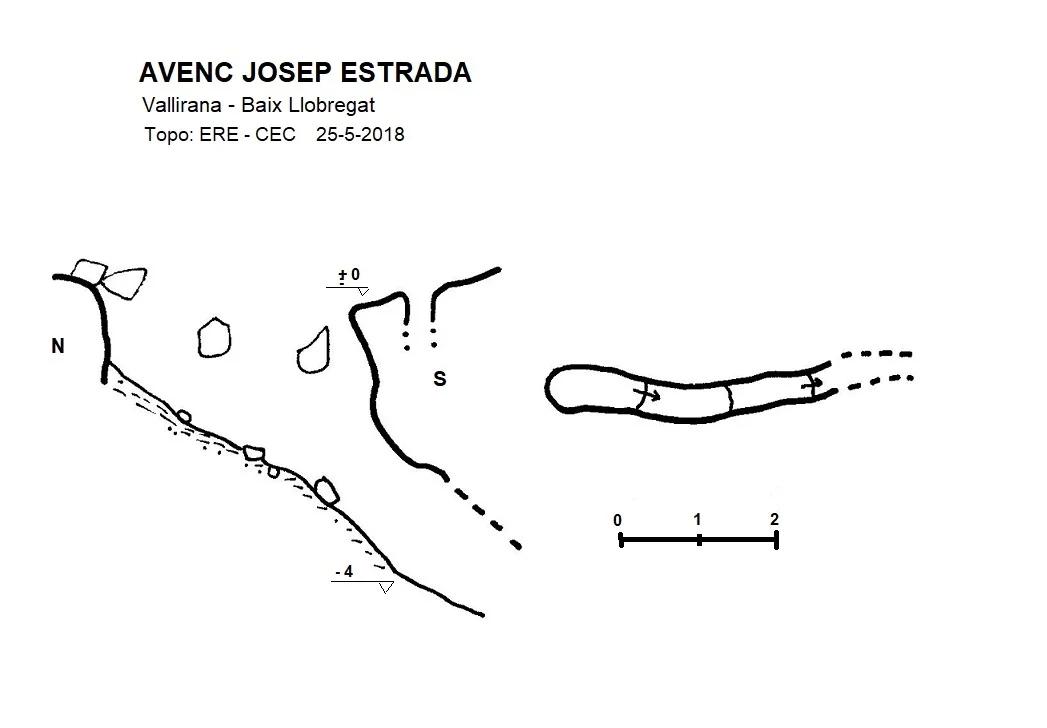 Topographie de JOSEP ESTRADA, AVENC