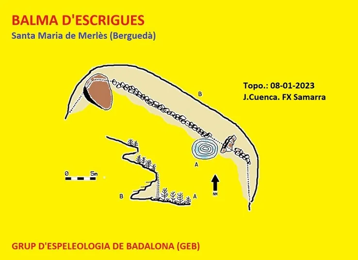 Topografia de ESCRIGUES, BALMA D'