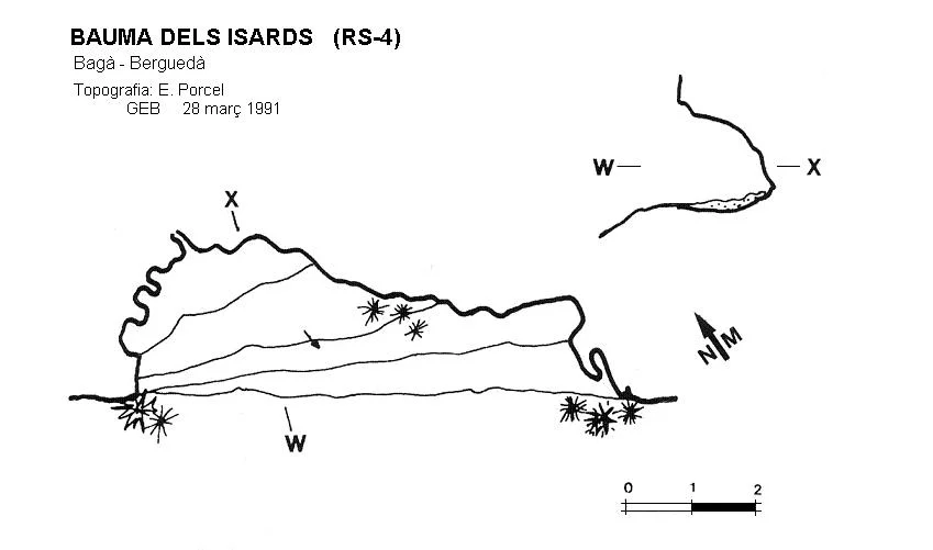 Topographie de ISARDS, BAUMA DELS