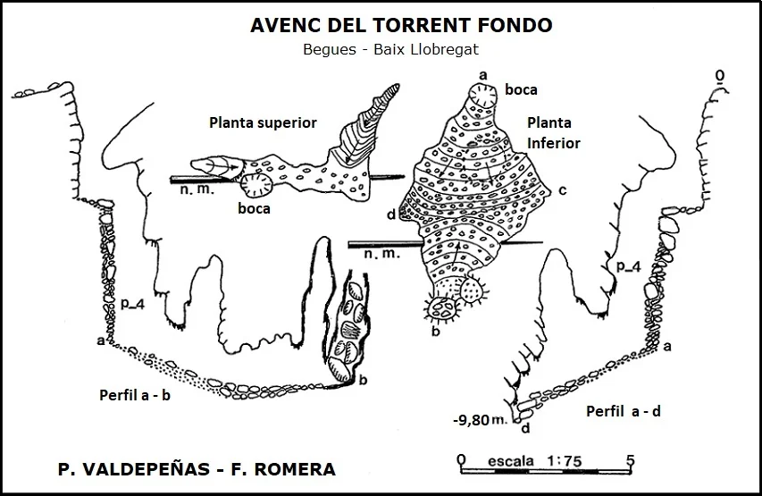 Topografia de TORRENT FONDO, AVENC DEL