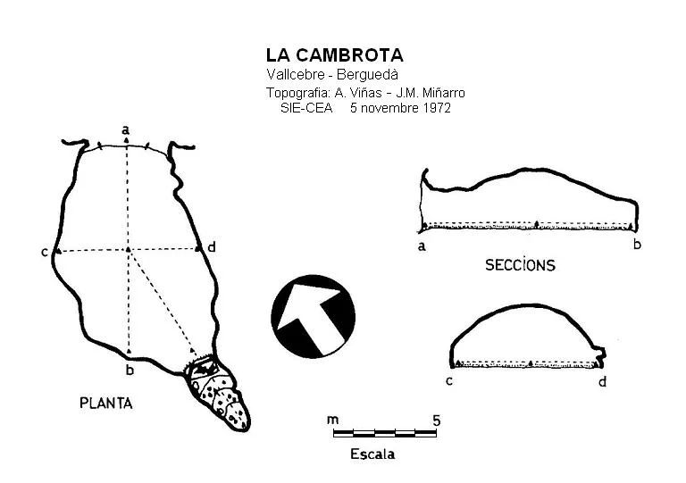 Topografia de CAMBROTA, LA
