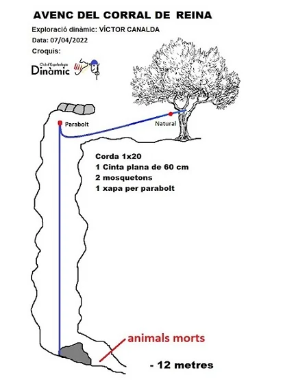 Topografía de CORRAL DE REINA, AVENC DE
