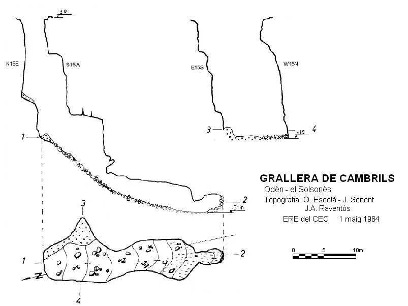 Topographie de CAMBRILS, GRALLERA DE