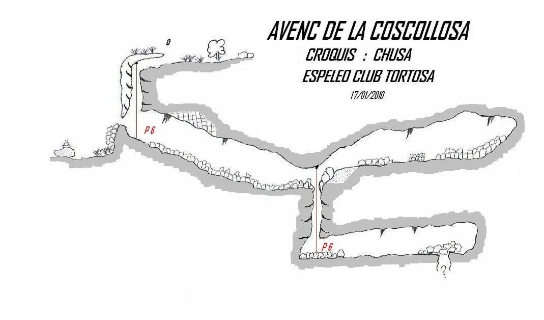 Topographie de COSCOLLOSA, AVENC DE LA