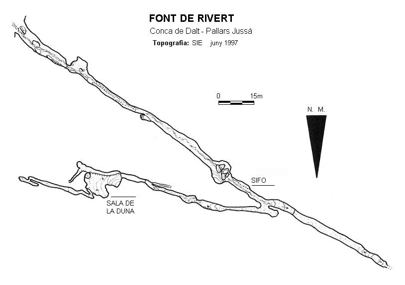 Topografía de RIVERT,  FONT DE