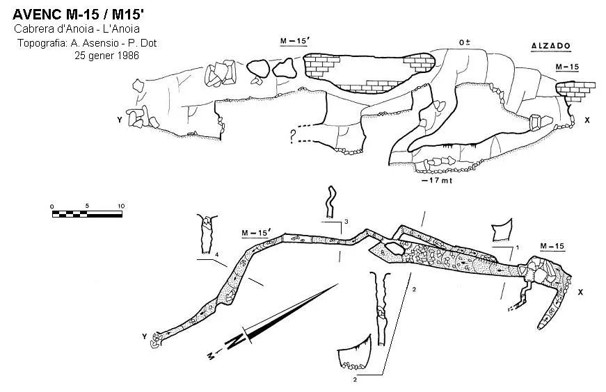 Topografia de M-15/15'
