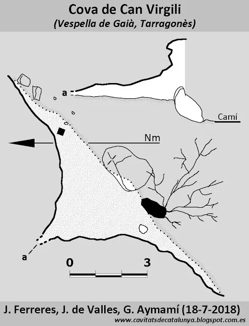 Topografía de CAN VIRGILI, COVA DE