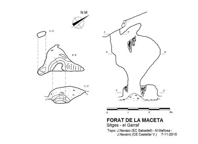 Topographie de MACETA, FORAT DE LA