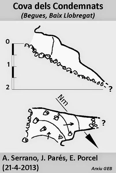 Topografia de COMDEMNATS, COVA DELS